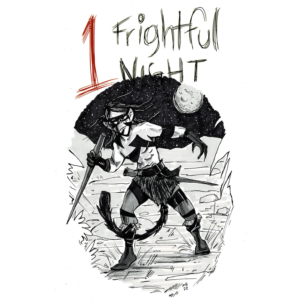 1 Frightful Night Chango The Killer Ape-Man Conan Sketch Cover Mature Audiences