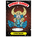 Hungry Names Unicron 3"x 4" Premium Vinyl Sticker