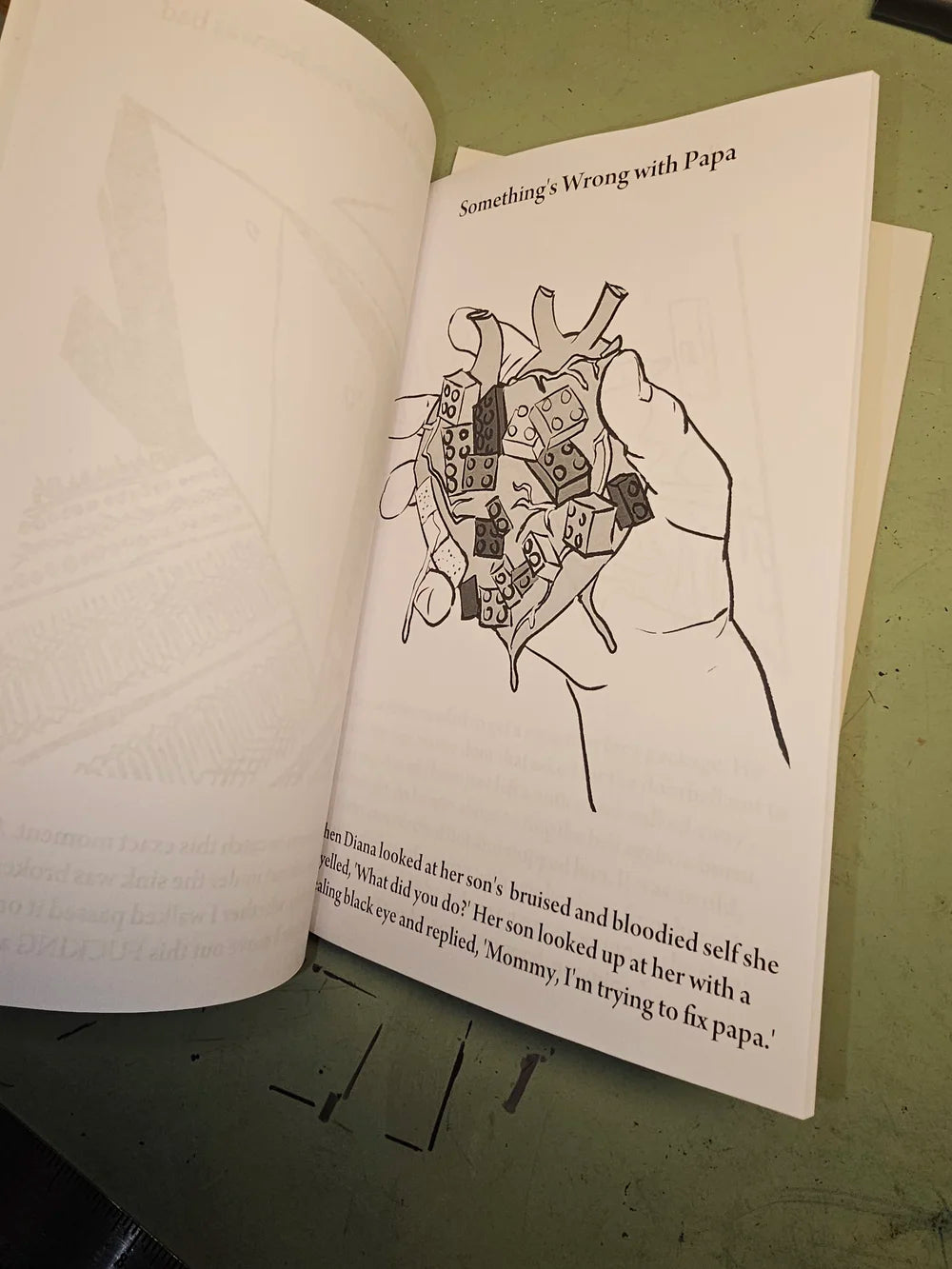 #myhorrorstorypart2 Sketch Book with Original Sketch Cover