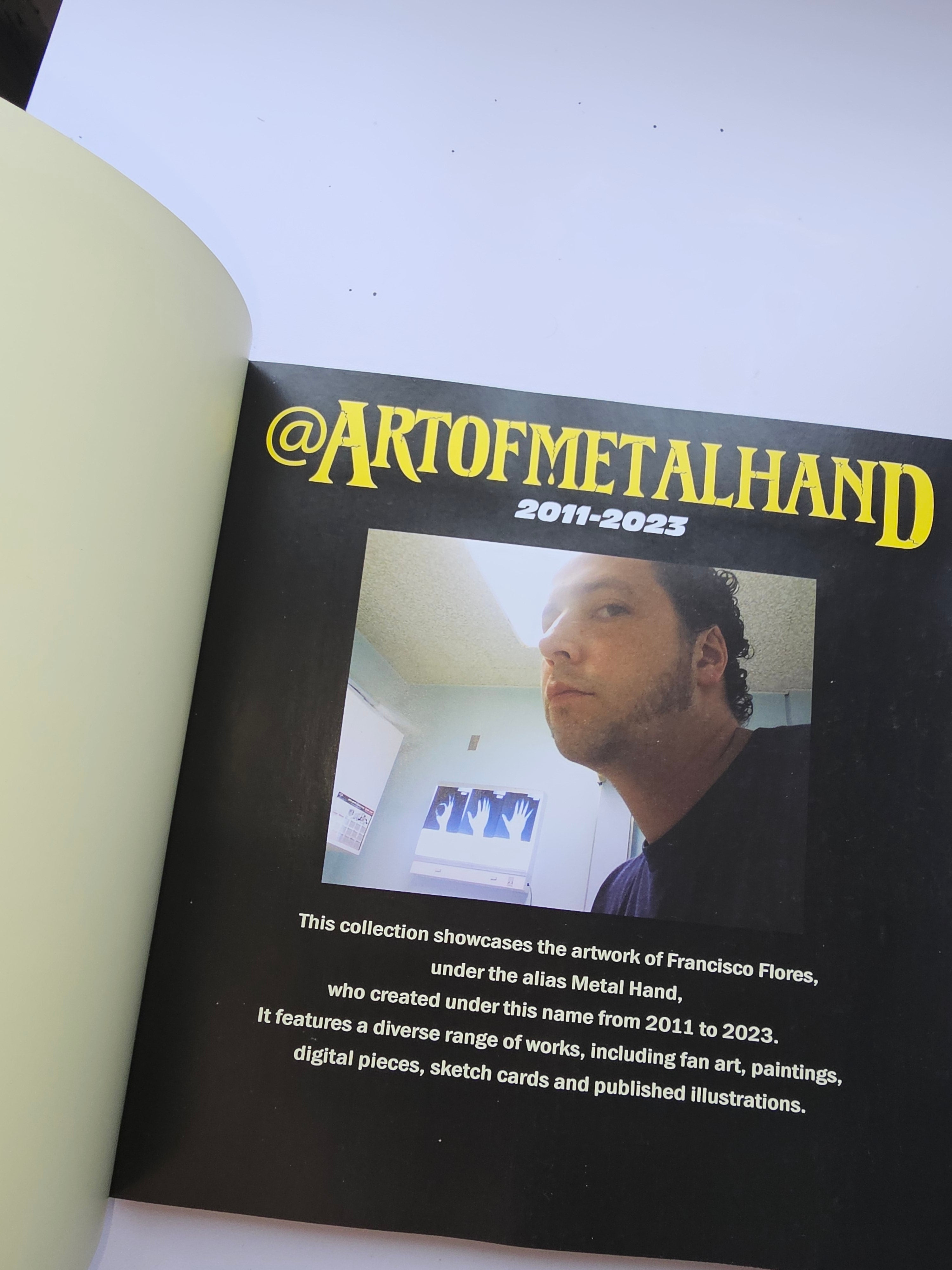 Death Is Just The Beginning... Art of Metal Hand Artbook Trade Paperback