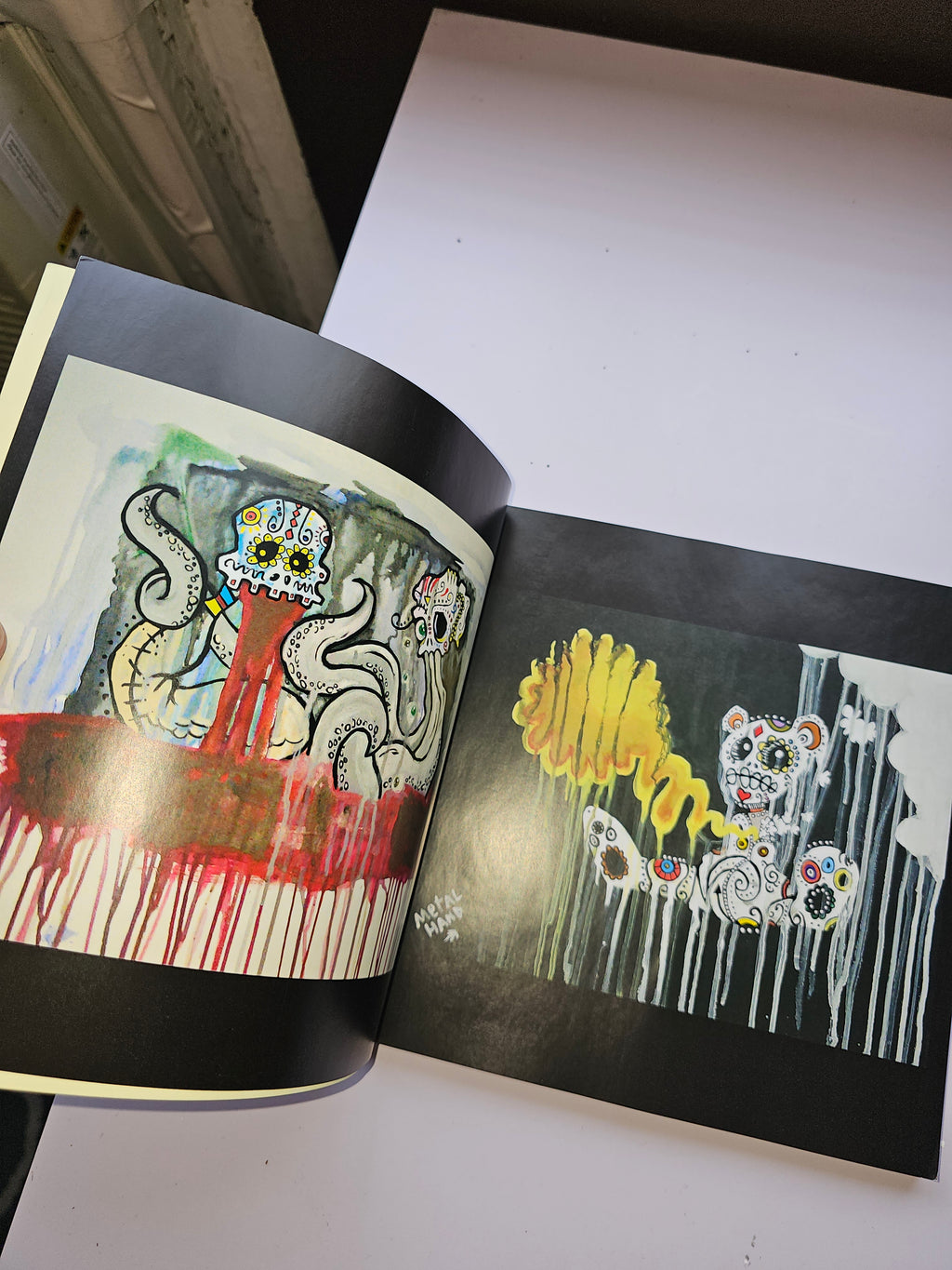 Death Is Just The Beginning... Art of Metal Hand Artbook Trade Paperback