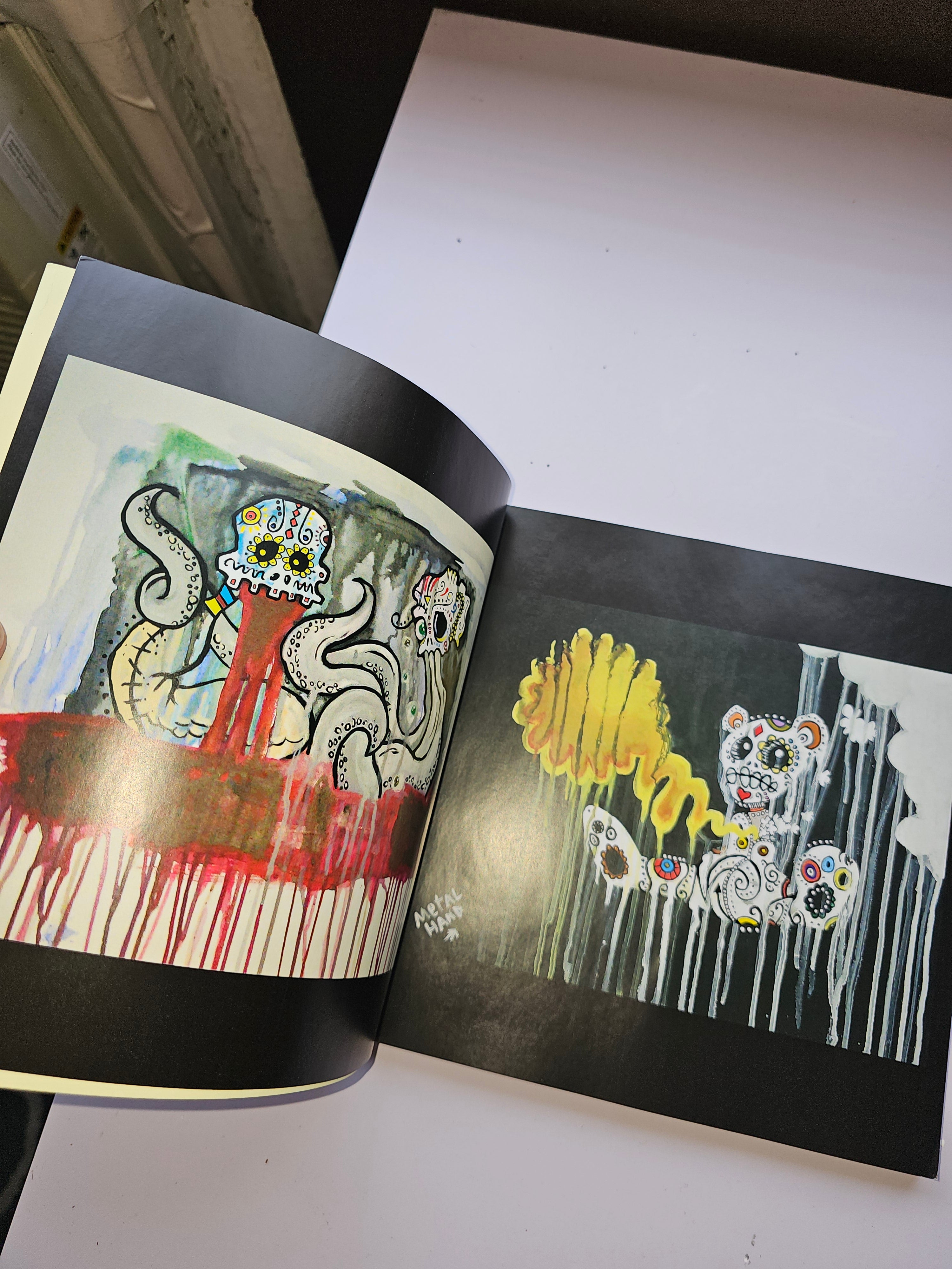 Death Is Just The Beginning... Art of Metal Hand Artbook Trade Paperback