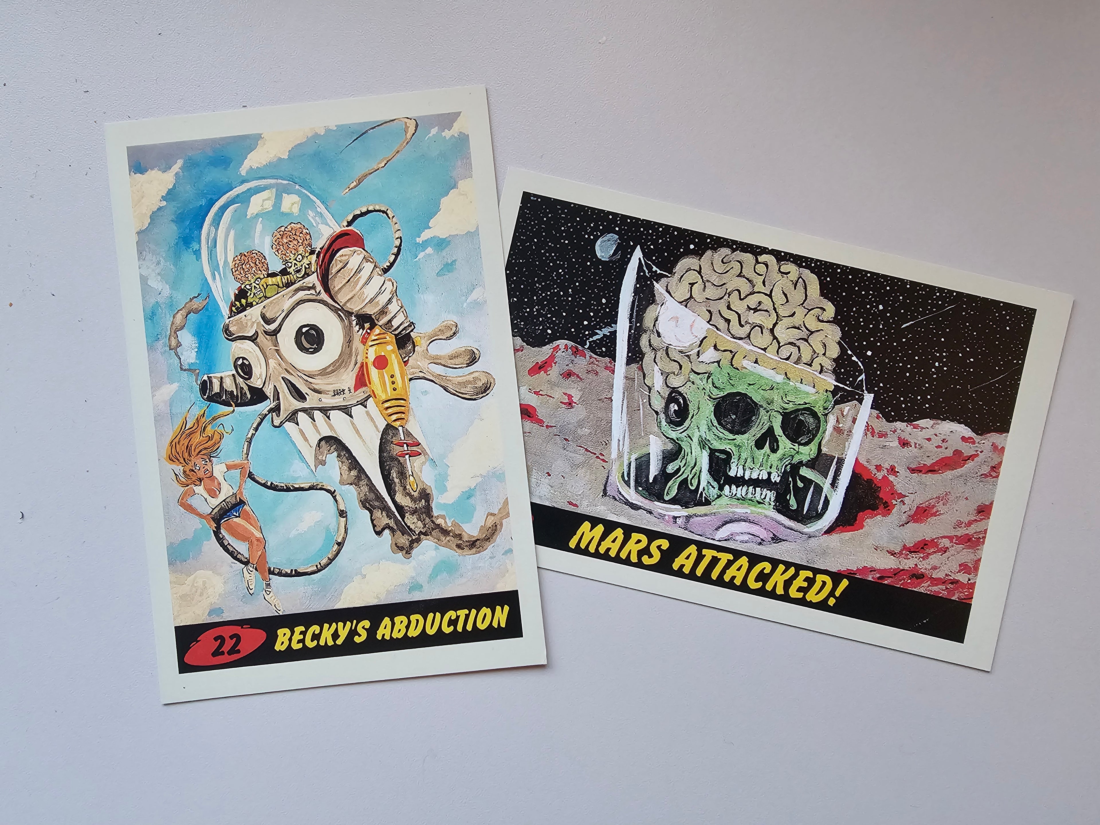 Mars Attacks! 4x6 Postcards