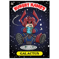 Hungry Names Galactus 3"x 4" Premium Vinyl Sticker