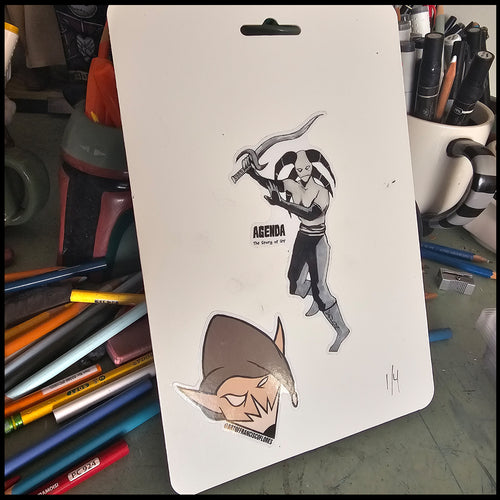 AGENDA Custom Painted 3D Printed Carded Action Figure 1/1 MOTU