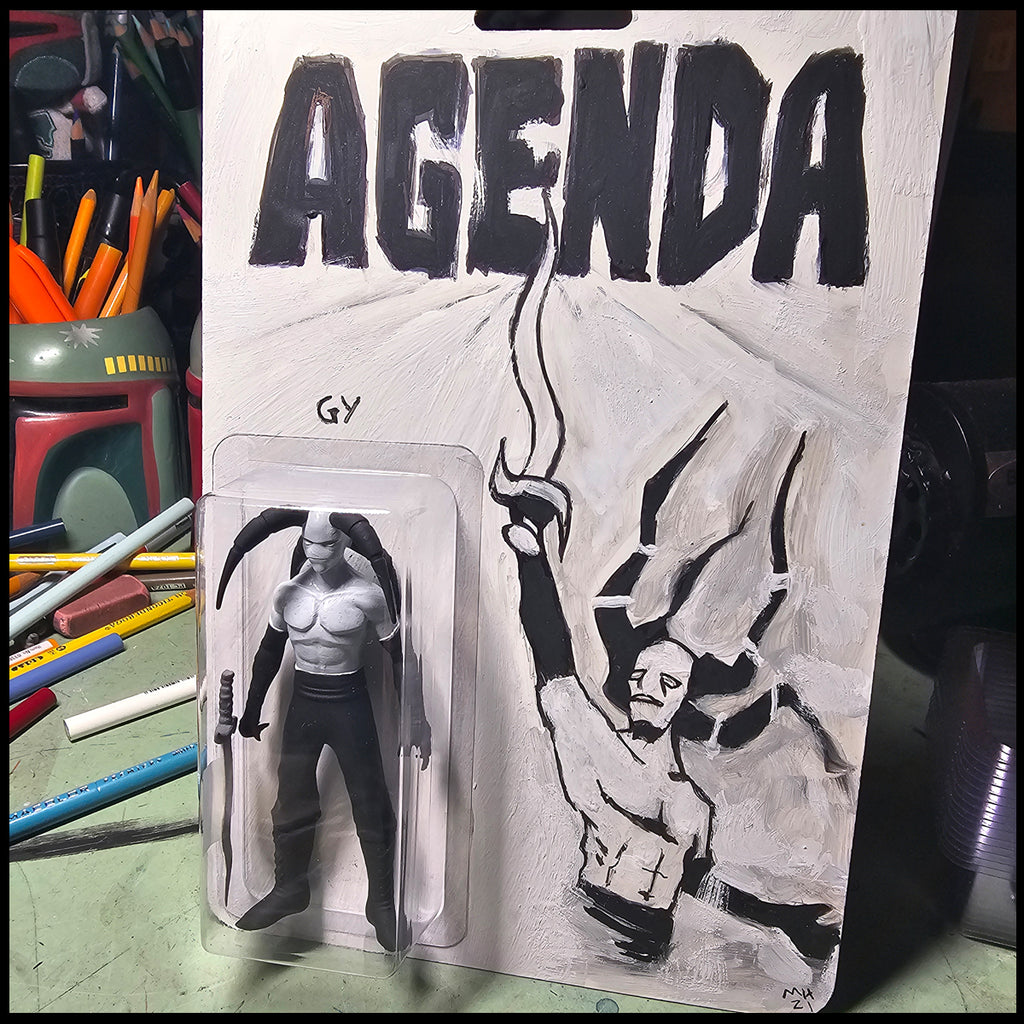 AGENDA Custom Painted 3D Printed Carded Action Figure 1/1 MOTU