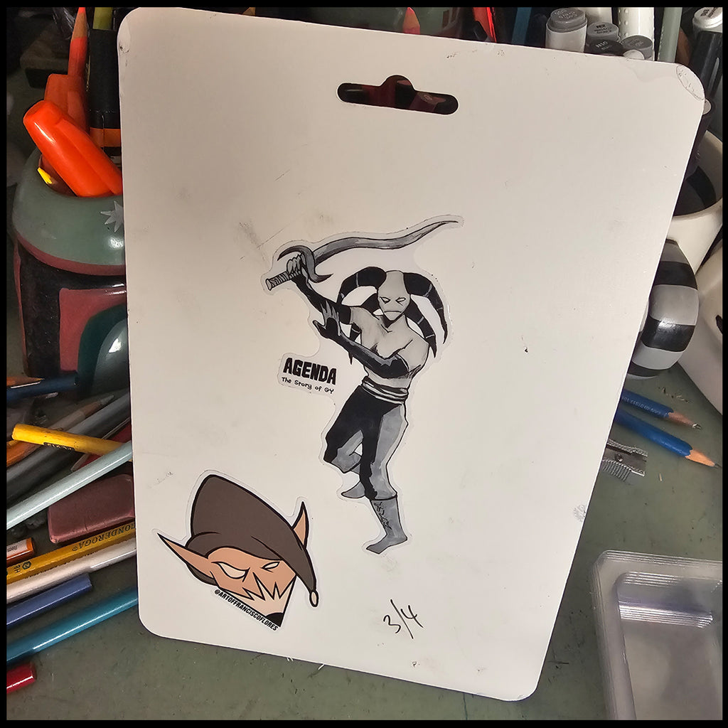 AGENDA Custom Painted 3D Printed Carded Action Figure 1/1 Fists