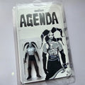AGENDA Custom Painted 3D Printed Carded Action Figure 1/1 Standing with Sword