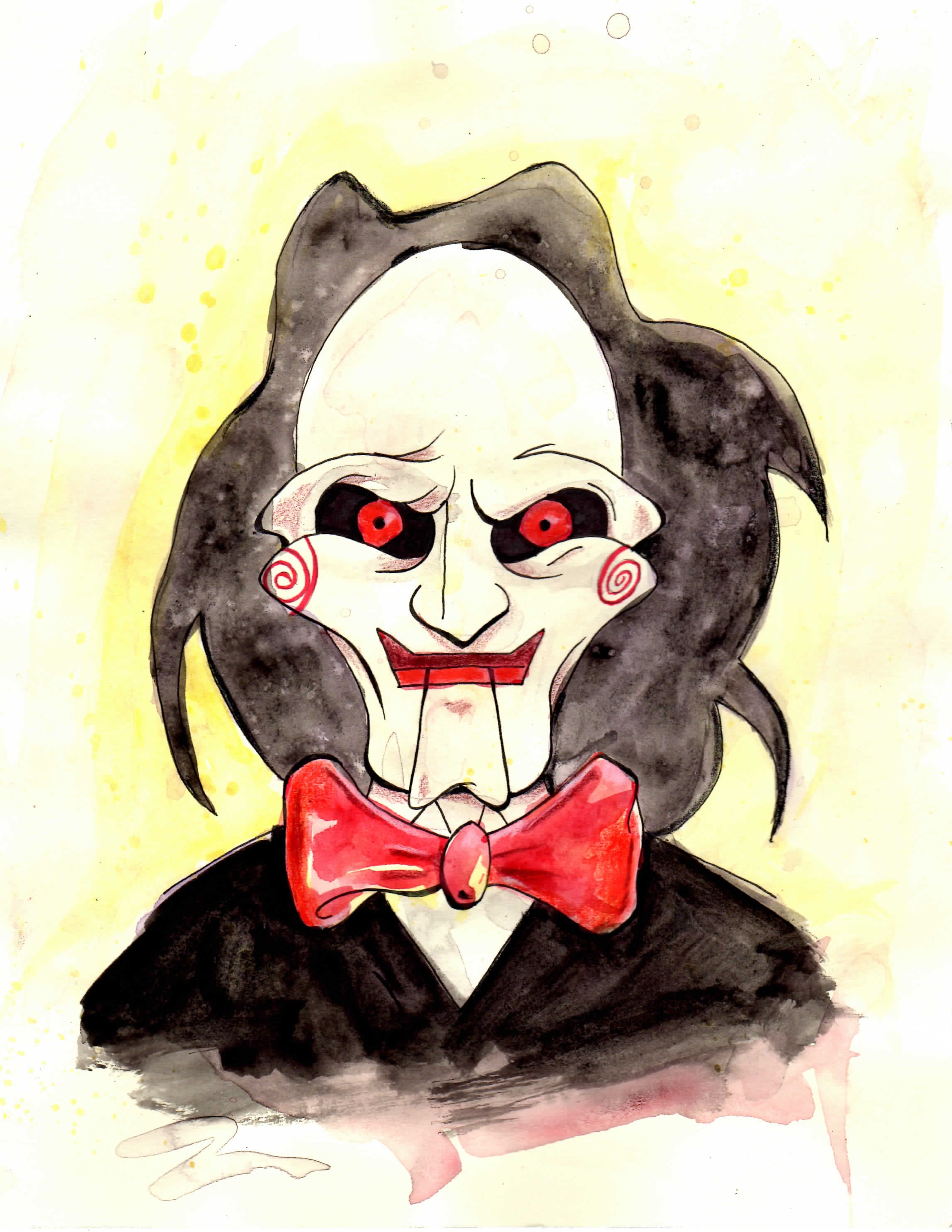 Billy Puppet from Saw 8 1/2 x 11 Fine Art Print