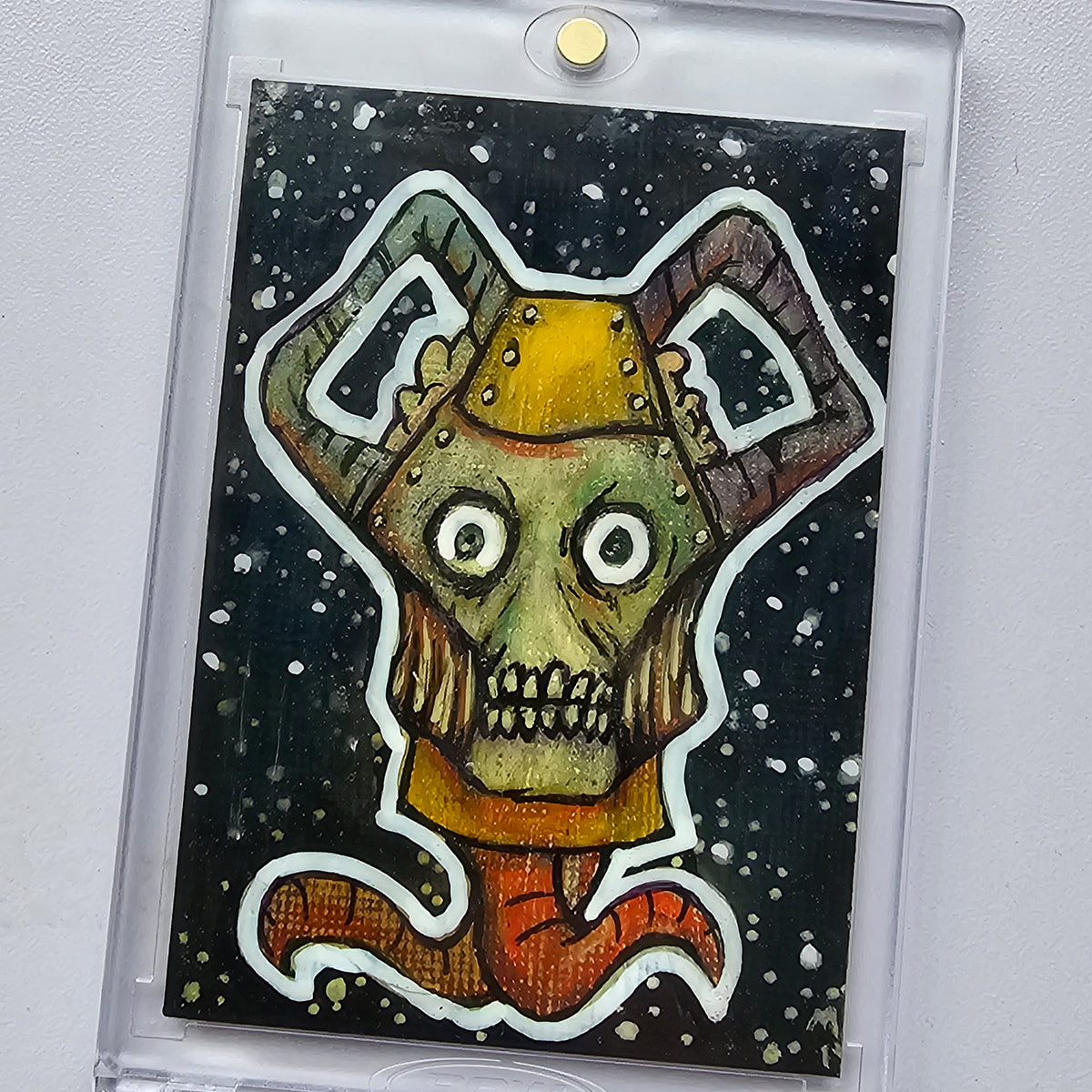 Cybershade Mixed Media Sketch Card