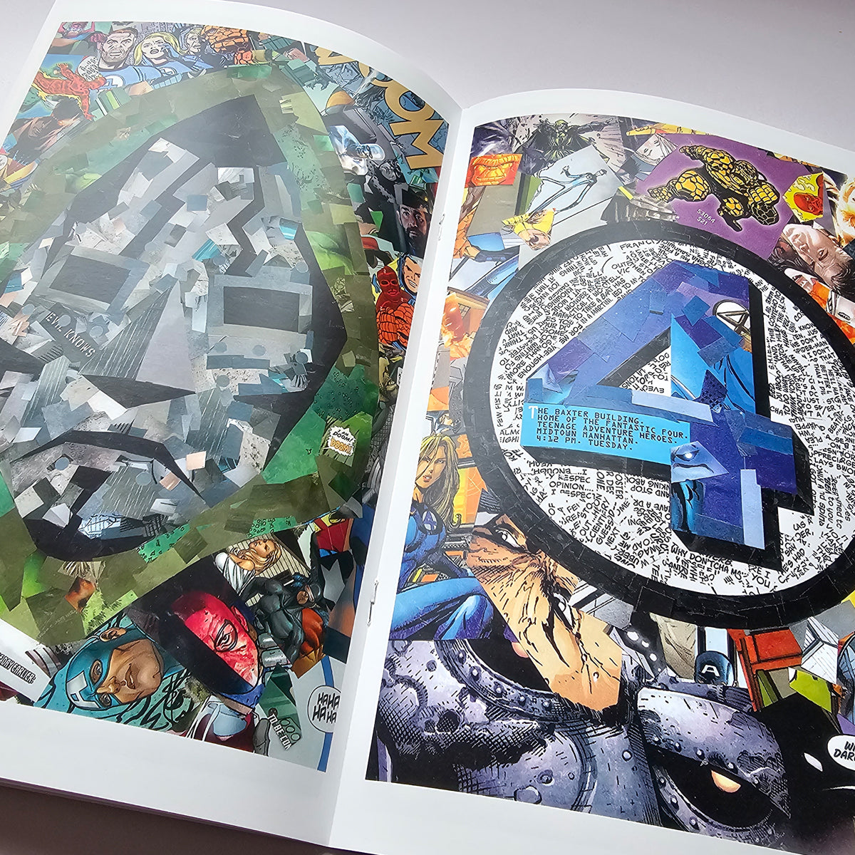 COLLER book of collages by Francisco Flores