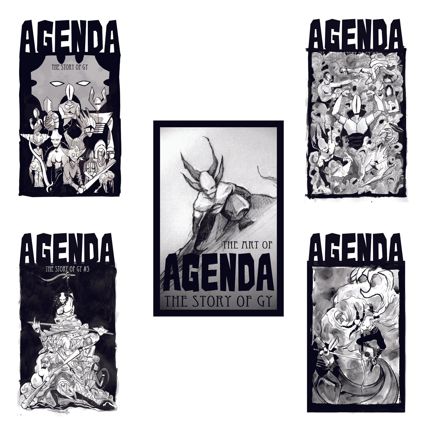 AGENDA: The Story of GY Comic Book Bundle