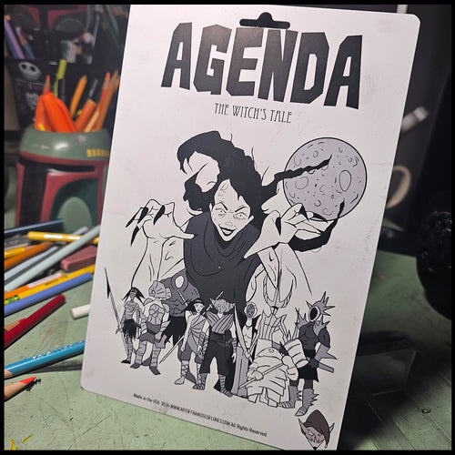 AGENDA The Witch's Tale Custom Made 3D Printed Carded Action Figure