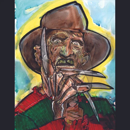 Freddy Krueger 8 1/2 x 11 Fine Art Print