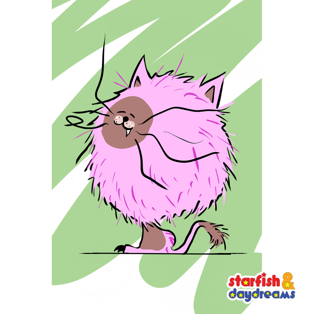 Good Morning 4x6 Print 5x7 Matted Starfish & Daydreams