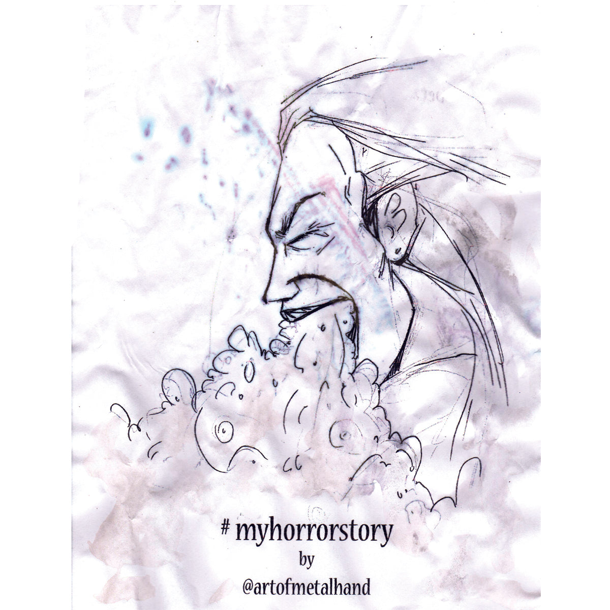 #myhorrorstory Sketch Book Limited to 31 Copies