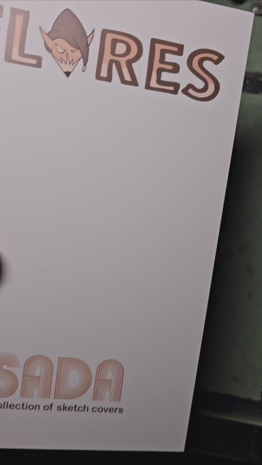 SADA a collection of sketch covers by Francisco Flores Sketch Commission