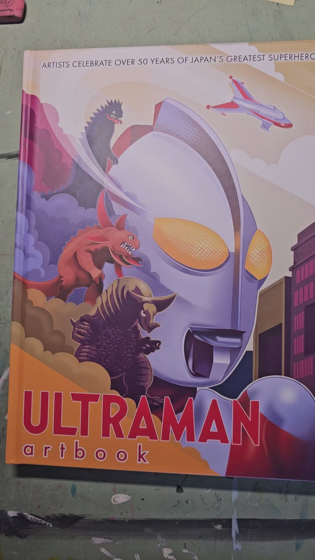 ULTRAMAN Artbook Sealed Hardcover KICKSTARTER Cover with Print