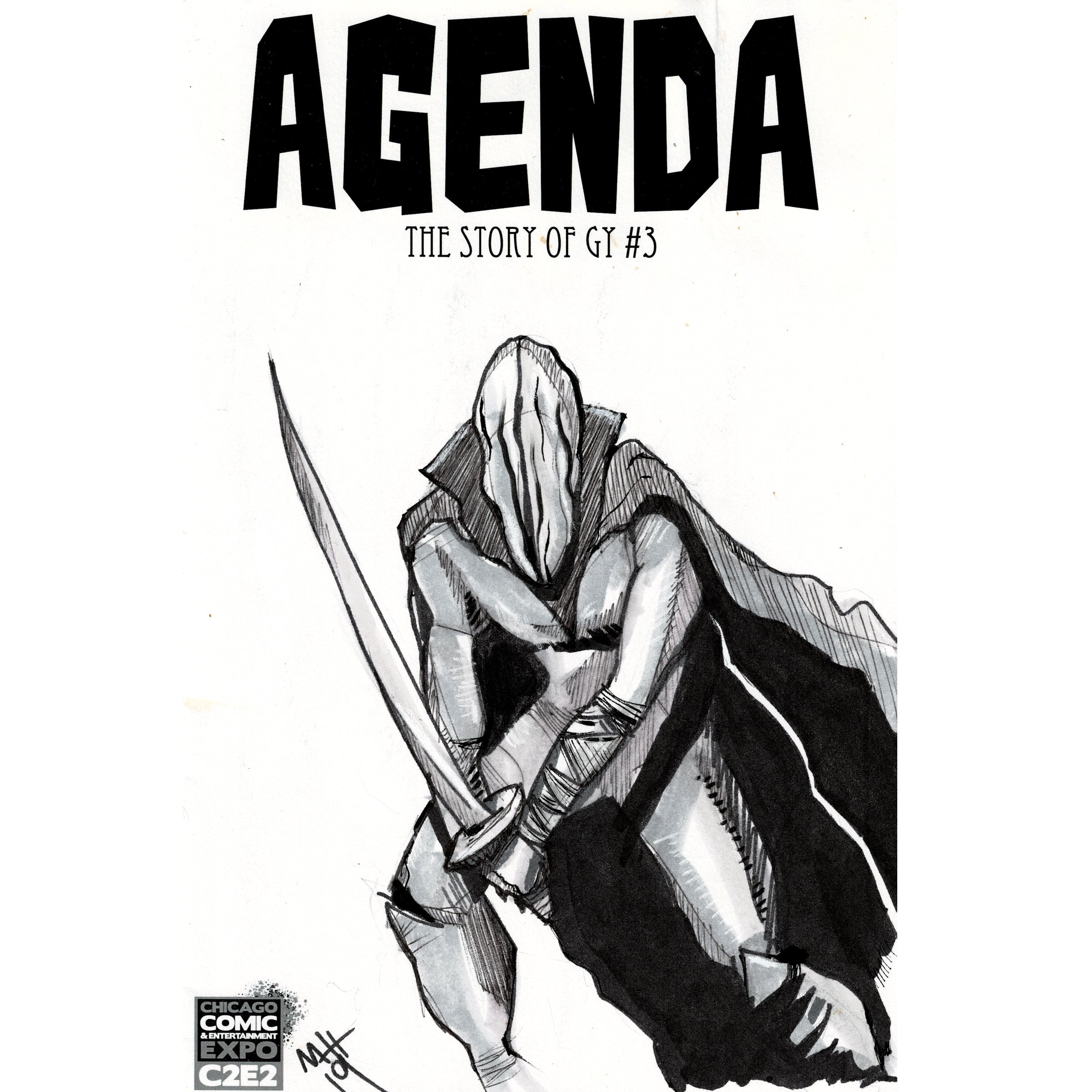 AGENDA: The Story of GY Issue #3 'Prince' Sketch Cover