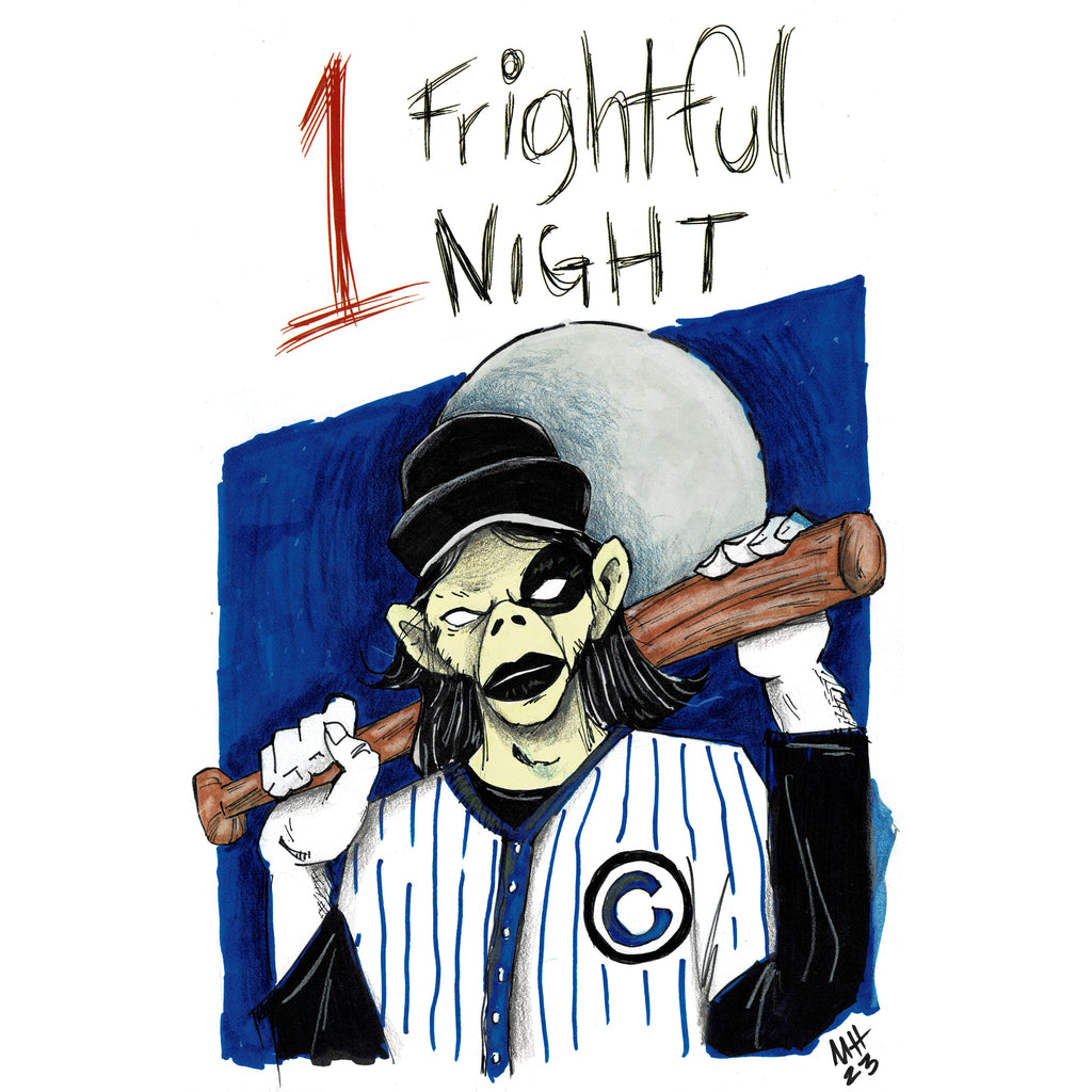 1 Frightful Night Chango The Killer Ape-Man Warriors Sketch Cover